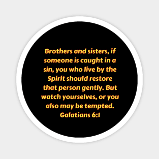 Bible Verse Galatians 6:1 Magnet